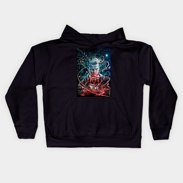 eleven Kids Hoodie by Ilustronauta